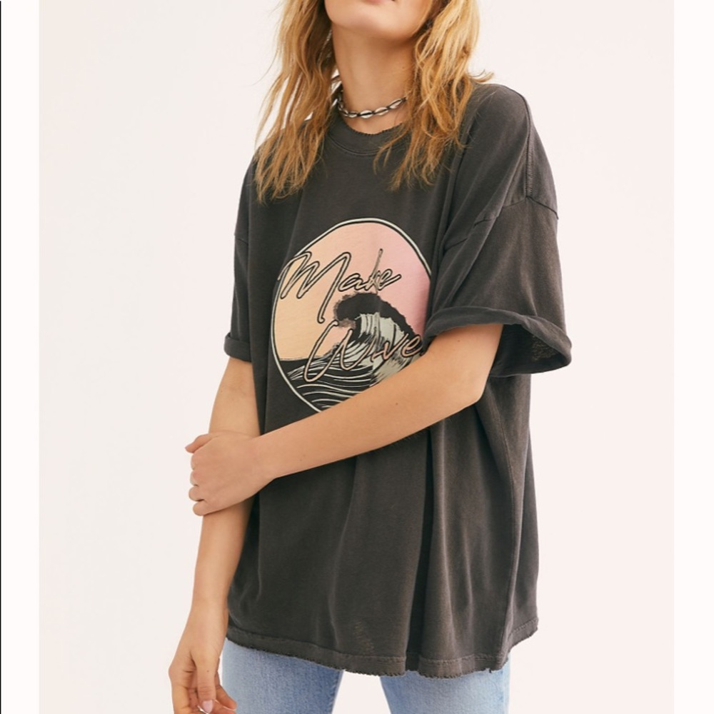 Free People x Girl Dangerous Make Waves tee